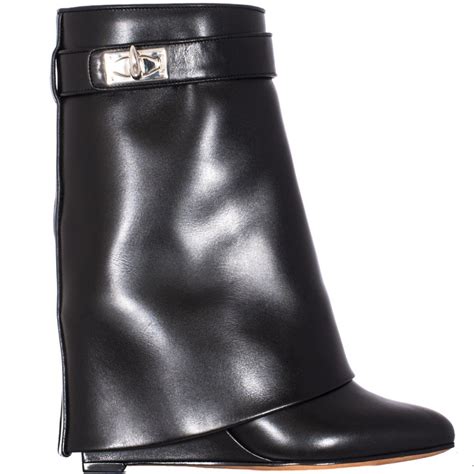 givenchy shark boots lock|givenchy shark boots.